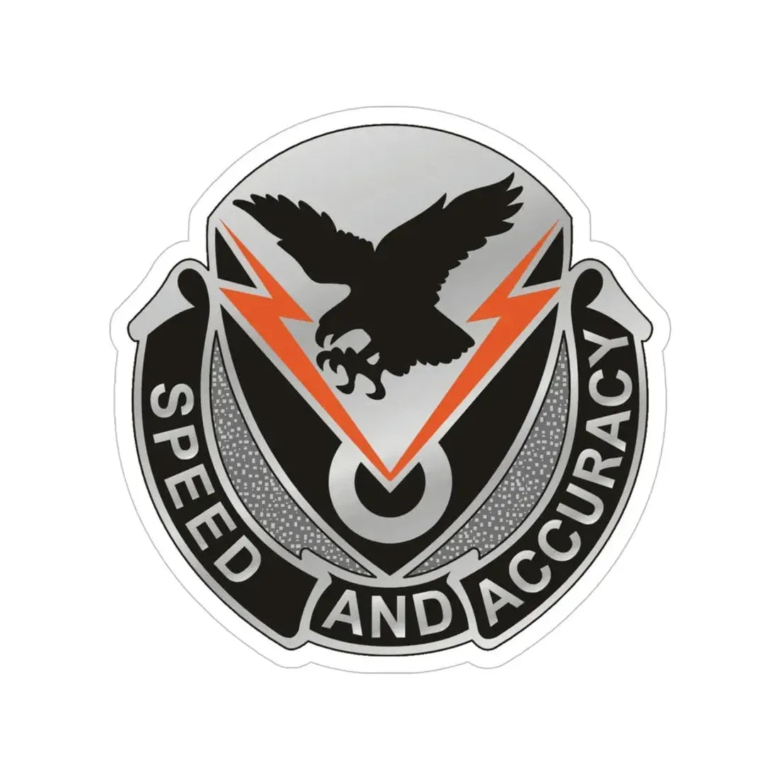 327 Signal Battalion (U.S. Army) Transparent STICKER Die-Cut Vinyl Decal - The Sticker Space