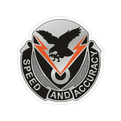327 Signal Battalion (U.S. Army) Transparent STICKER Die-Cut Vinyl Decal - The Sticker Space
