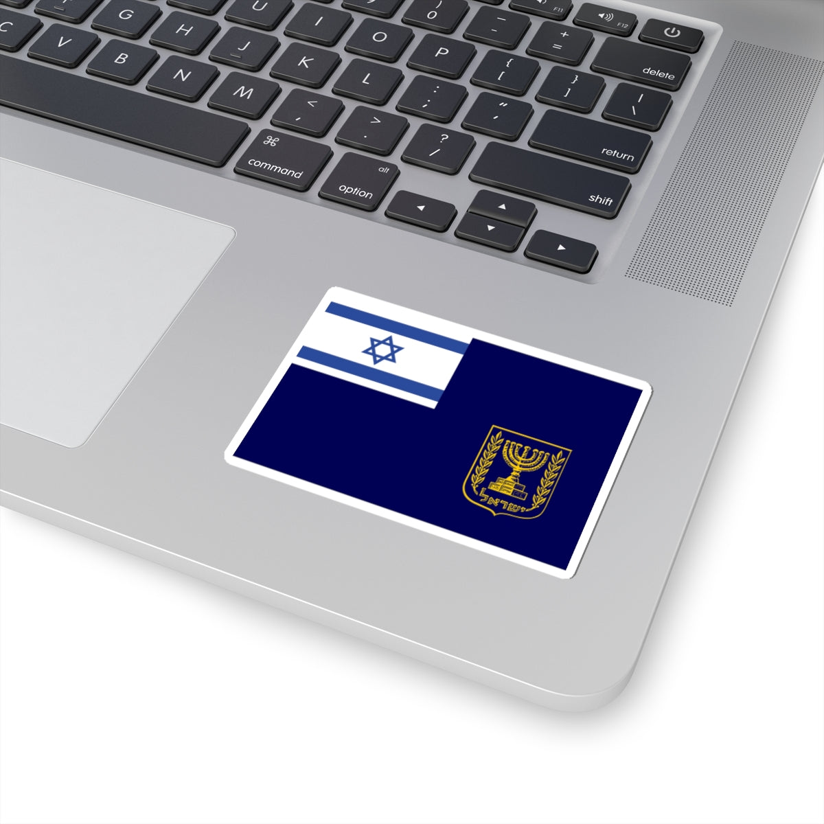 Flag of Israel Prime Minister at Sea (Israel) STICKER Vinyl Kiss-Cut Decal