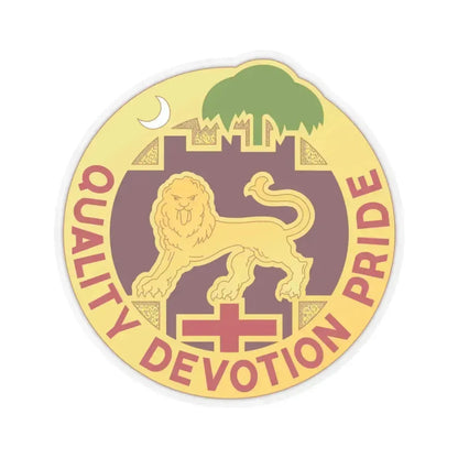 3271 US Hospital (U.S. Army) STICKER Vinyl Kiss-Cut Decal 3 Inch Transparent - The Sticker Space