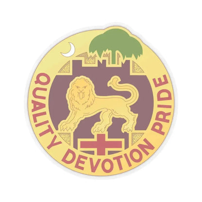 3271 US Hospital (U.S. Army) STICKER Vinyl Kiss-Cut Decal 4 Inch Transparent - The Sticker Space