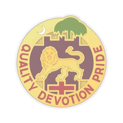 3271 US Hospital (U.S. Army) STICKER Vinyl Kiss-Cut Decal 6 Inch Transparent - The Sticker Space