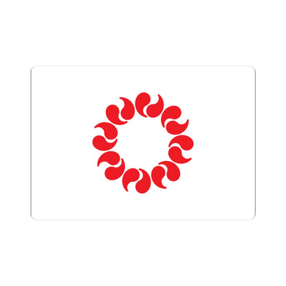 Flag of Saitama Prefecture (Japan) STICKER Vinyl Kiss-Cut Decal