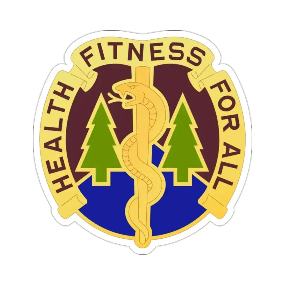 3274 US Hospital (U.S. Army) STICKER Vinyl Die-Cut Decal 2 Inch - The Sticker Space