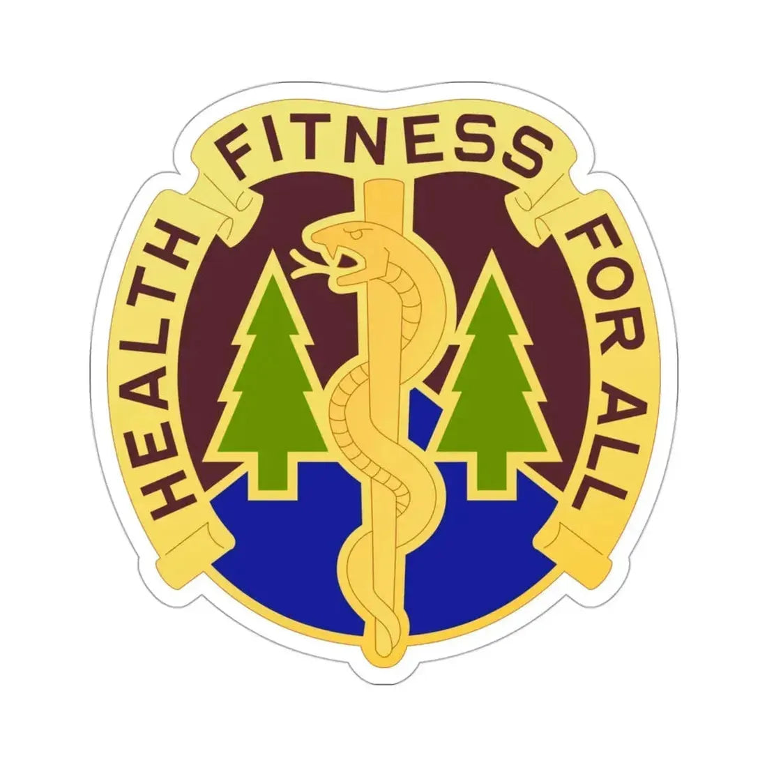 3274 US Hospital (U.S. Army) STICKER Vinyl Die-Cut Decal - The Sticker Space