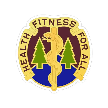 3274 US Hospital (U.S. Army) Transparent STICKER Die-Cut Vinyl Decal 4 Inch - The Sticker Space