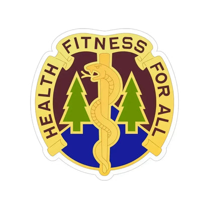 3274 US Hospital (U.S. Army) Transparent STICKER Die-Cut Vinyl Decal 5 Inch - The Sticker Space