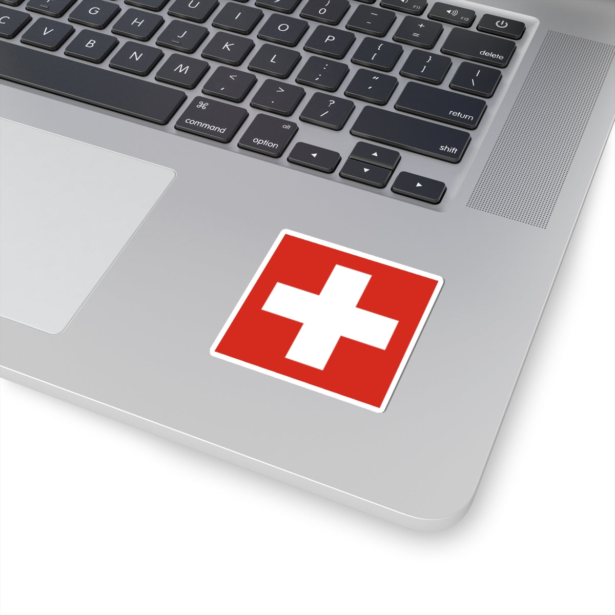 Flag of Switzerland 20-26 (Switzerland) STICKER Vinyl Kiss-Cut Decal
