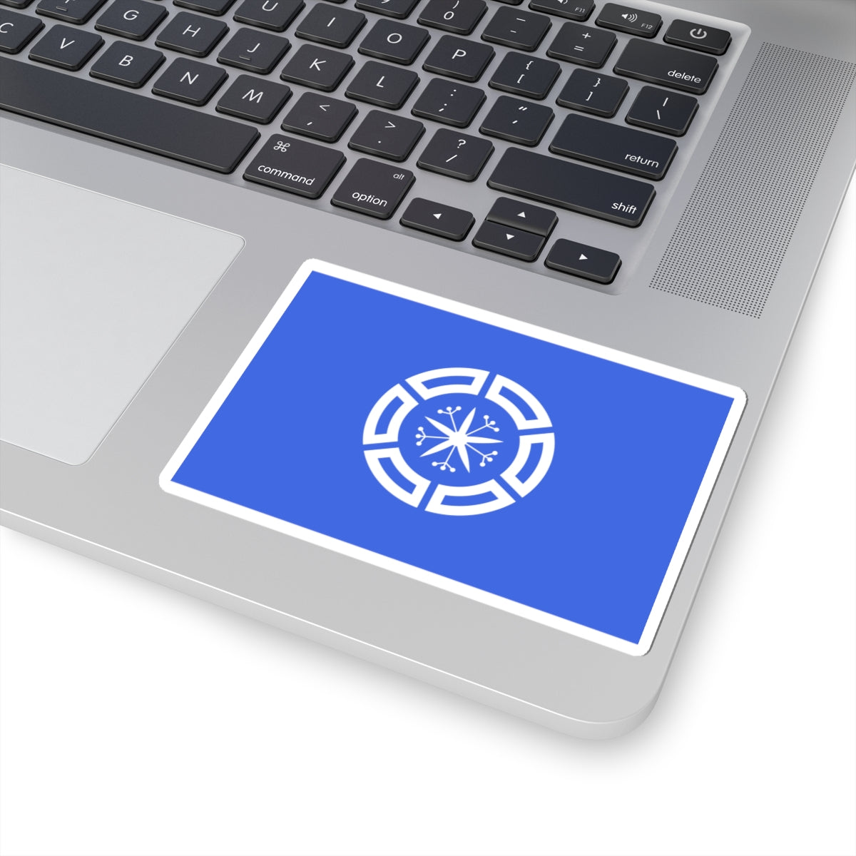 Flag of Muroran Hokkaido (Japan) STICKER Vinyl Kiss-Cut Decal