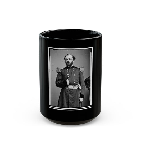 Portrait Of Capt. Quincy A. Gillmore, Officer Of The Federal Army (Maj. Gen. From July 10, 1863) (U.S. Civil War) Black Coffee Mug