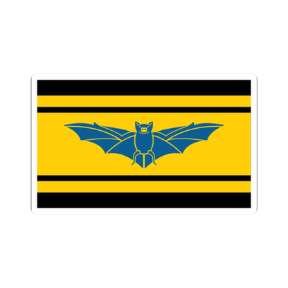 Flag of Brecknockshire (United Kingdom) STICKER Vinyl Kiss-Cut Decal