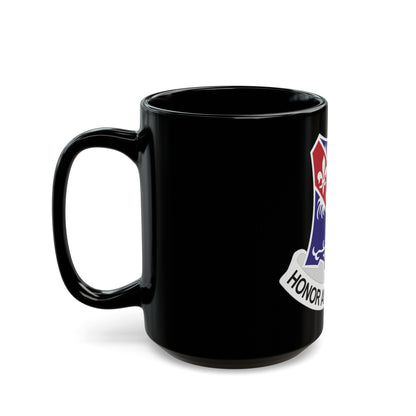 327th Infantry Regiment (U.S. Army) Black Coffee Mug-The Sticker Space