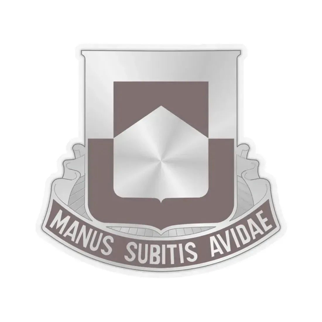 328 Medical Battalion (U.S. Army) STICKER Vinyl Kiss-Cut Decal 3 Inch Transparent - The Sticker Space