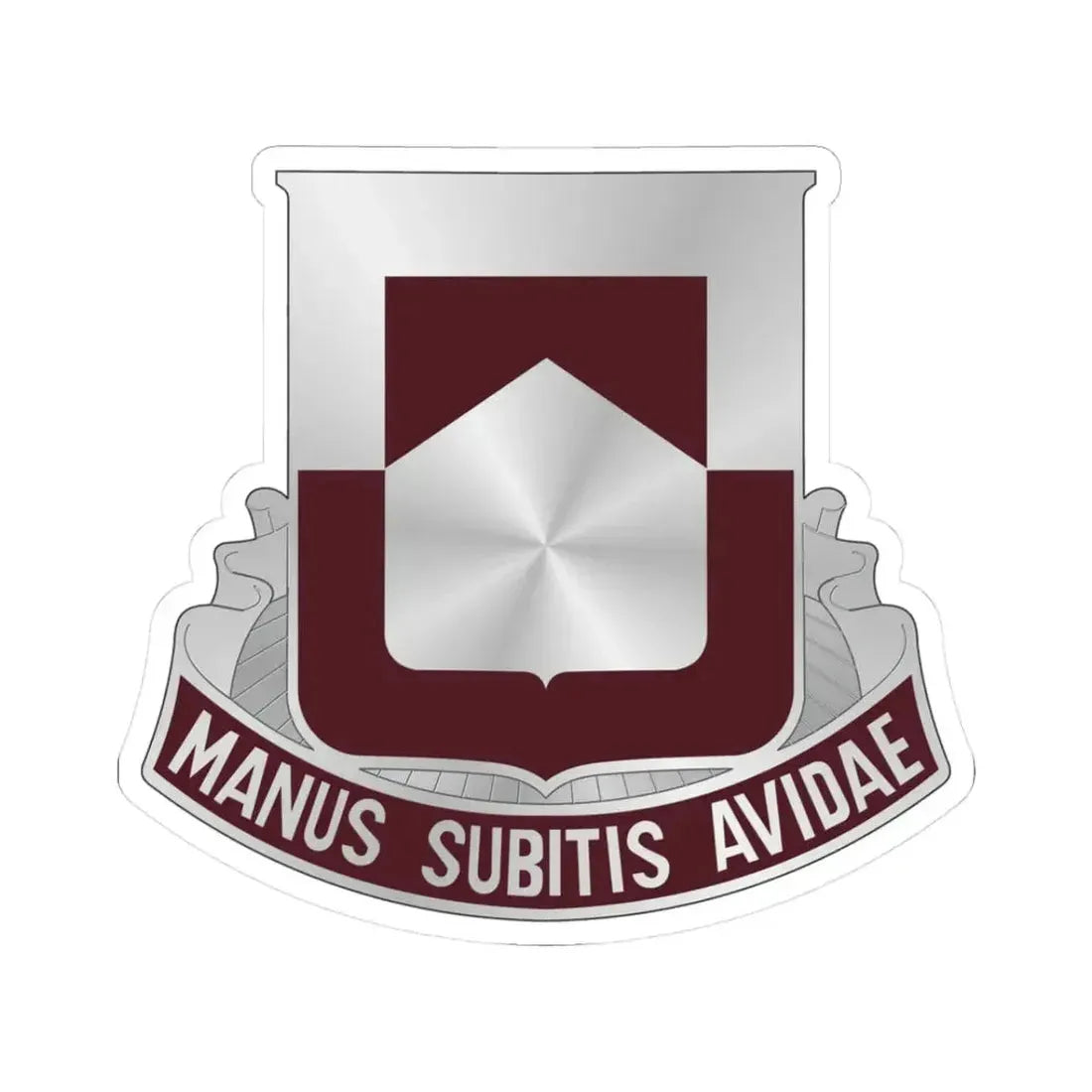 328 Medical Battalion (U.S. Army) STICKER Vinyl Kiss-Cut Decal 3 Inch White - The Sticker Space