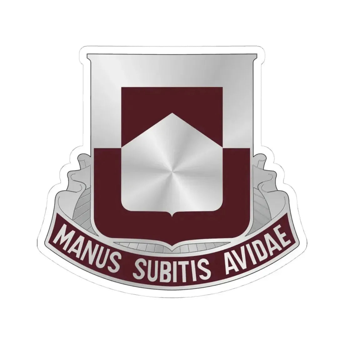 328 Medical Battalion (U.S. Army) STICKER Vinyl Kiss-Cut Decal 4 Inch White - The Sticker Space