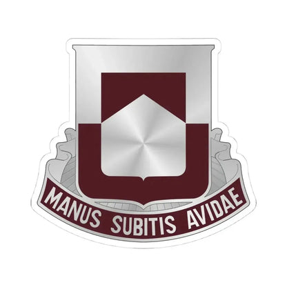 328 Medical Battalion (U.S. Army) STICKER Vinyl Kiss-Cut Decal 4 Inch White - The Sticker Space