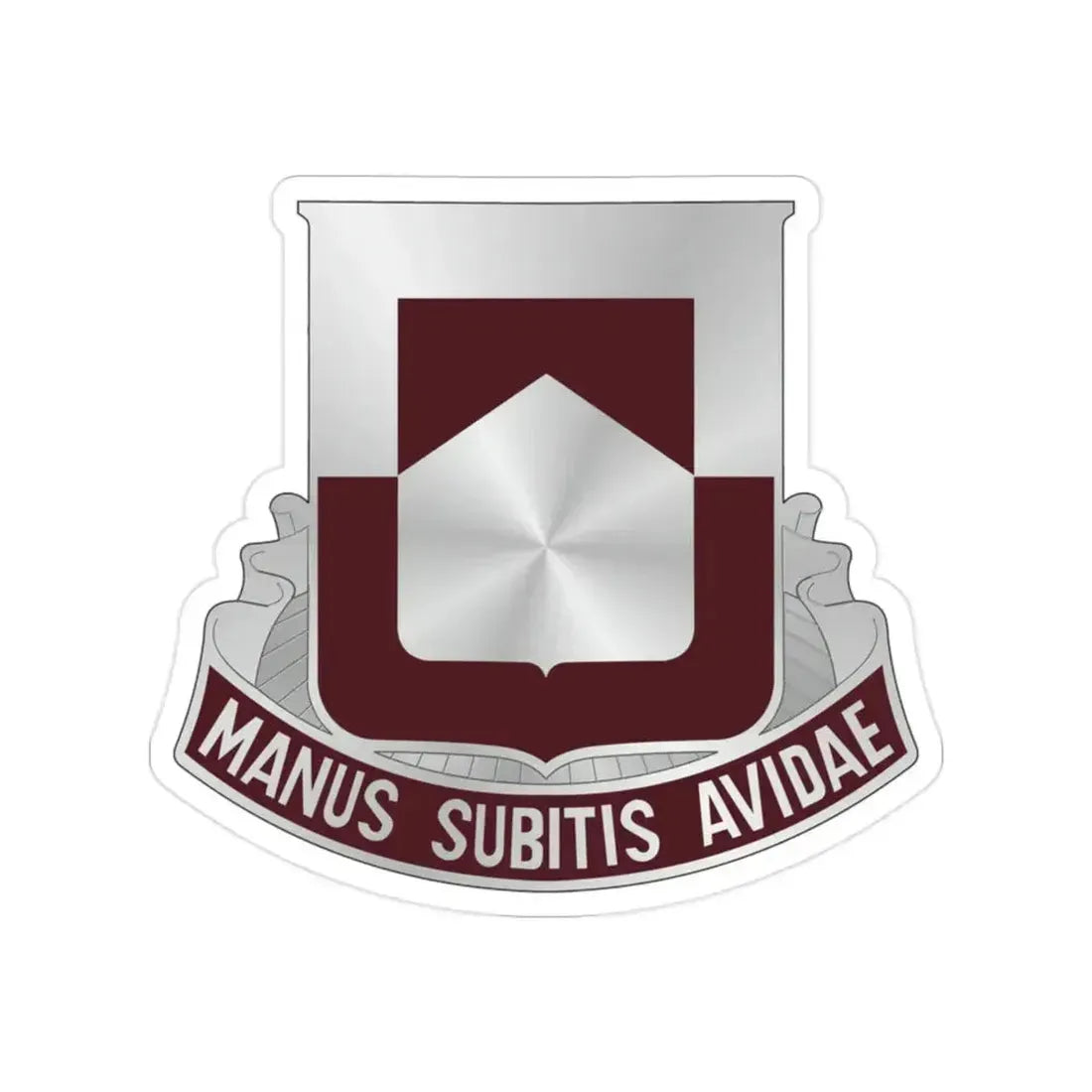 328 Medical Battalion (U.S. Army) Transparent STICKER Die-Cut Vinyl Decal 2 Inch - The Sticker Space