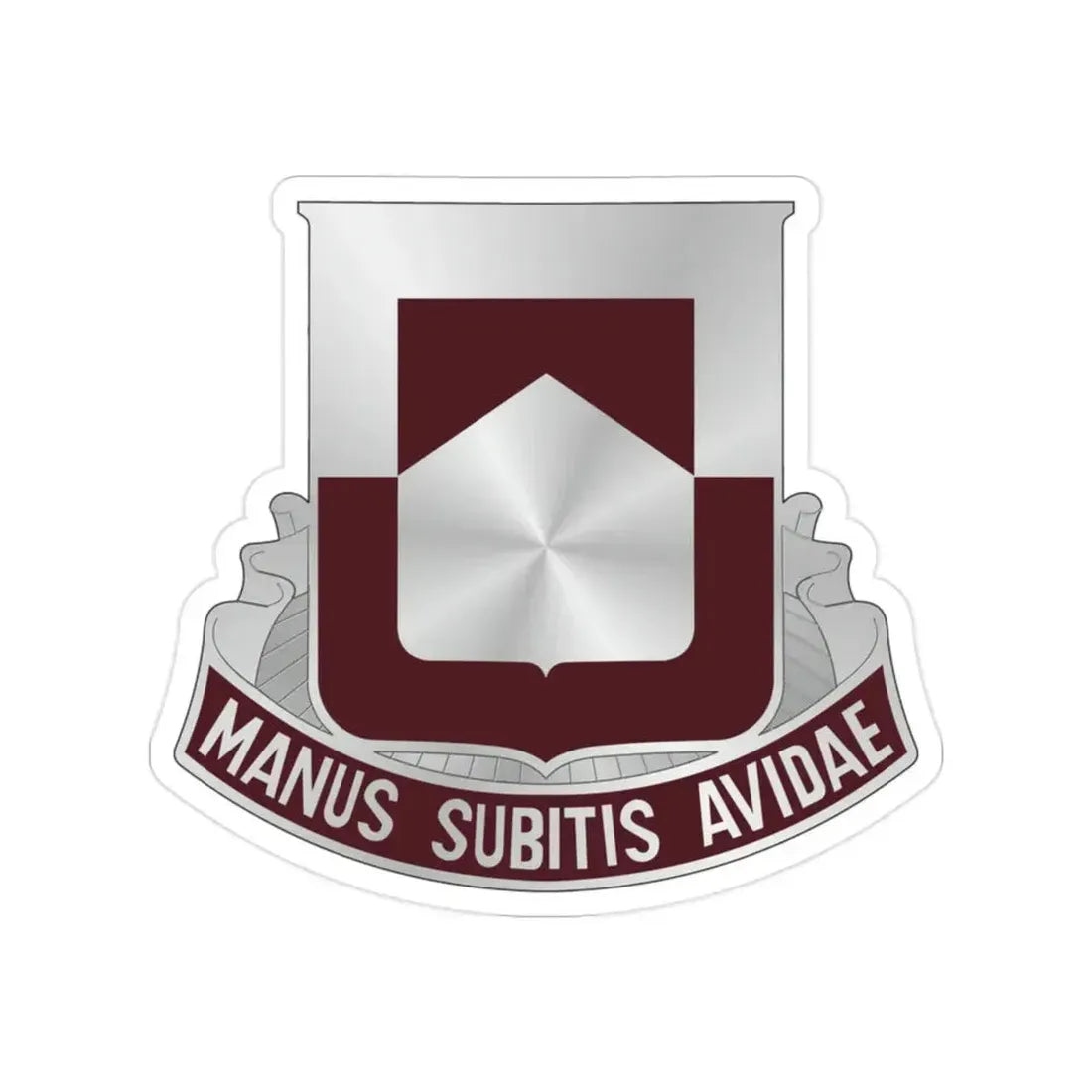 328 Medical Battalion (U.S. Army) Transparent STICKER Die-Cut Vinyl Decal 2 Inch - The Sticker Space