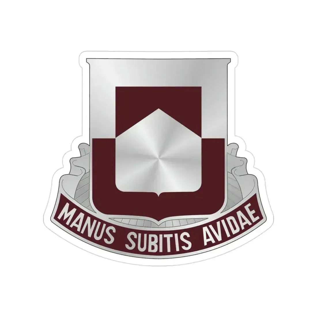 328 Medical Battalion (U.S. Army) Transparent STICKER Die-Cut Vinyl Decal 3 Inch - The Sticker Space