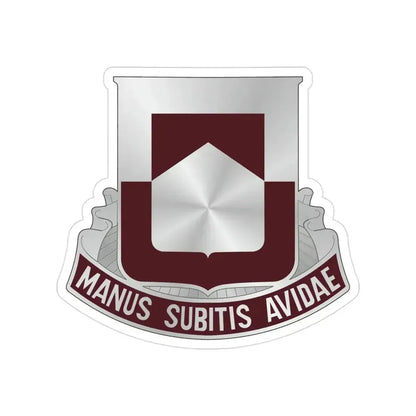 328 Medical Battalion (U.S. Army) Transparent STICKER Die-Cut Vinyl Decal 3 Inch - The Sticker Space