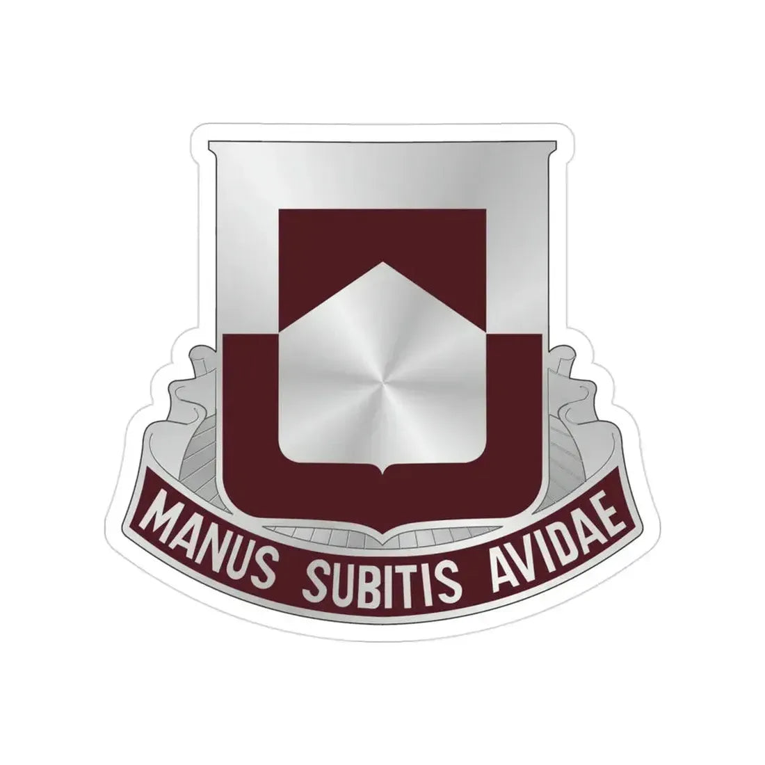 328 Medical Battalion (U.S. Army) Transparent STICKER Die-Cut Vinyl Decal 3 Inch - The Sticker Space