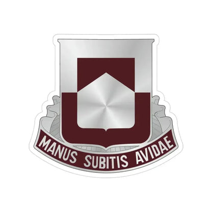 328 Medical Battalion (U.S. Army) Transparent STICKER Die-Cut Vinyl Decal 4 Inch - The Sticker Space