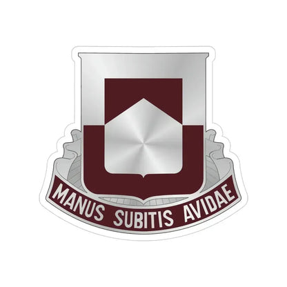 328 Medical Battalion (U.S. Army) Transparent STICKER Die-Cut Vinyl Decal 4 Inch - The Sticker Space