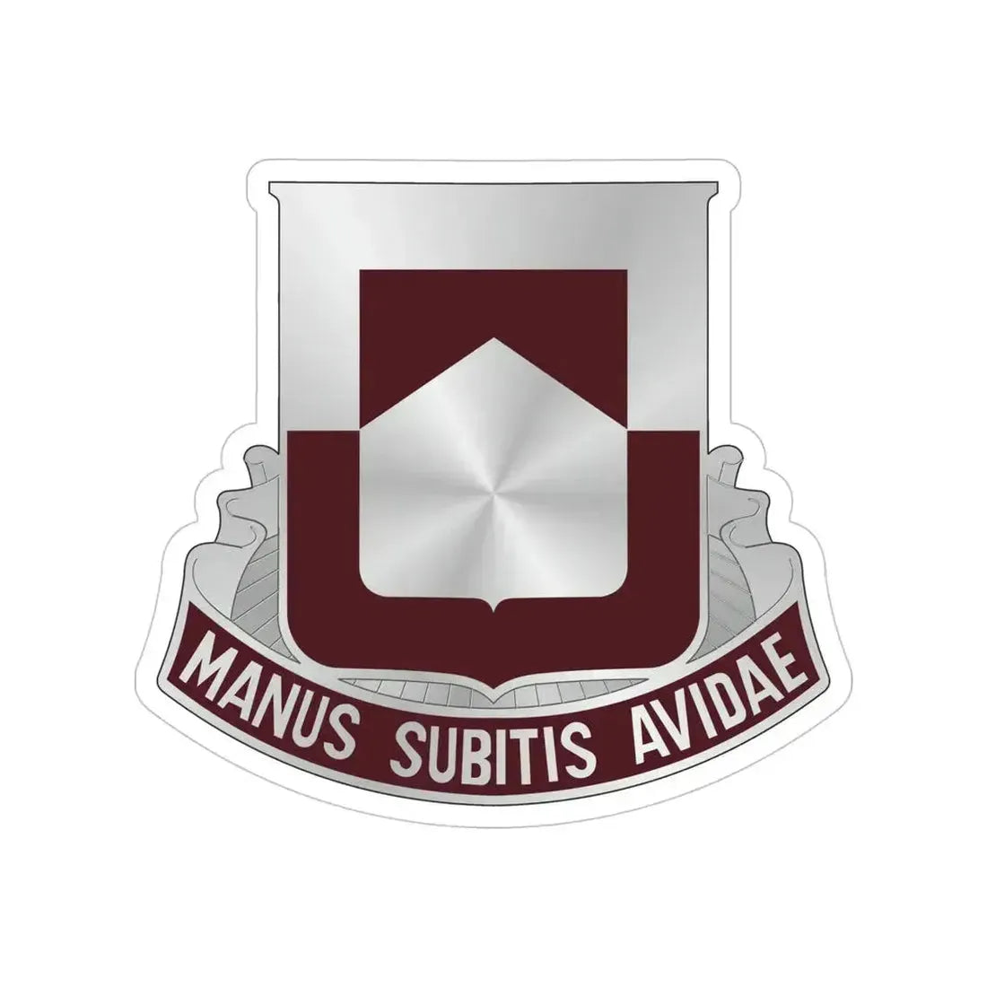 328 Medical Battalion (U.S. Army) Transparent STICKER Die-Cut Vinyl Decal 5 Inch - The Sticker Space