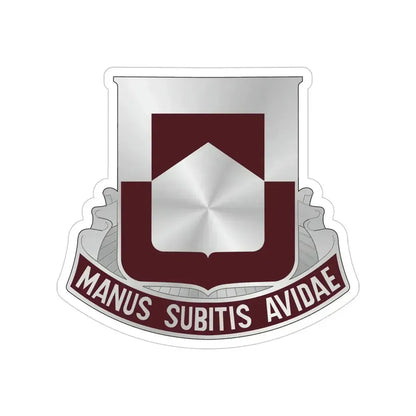 328 Medical Battalion (U.S. Army) Transparent STICKER Die-Cut Vinyl Decal 5 Inch - The Sticker Space