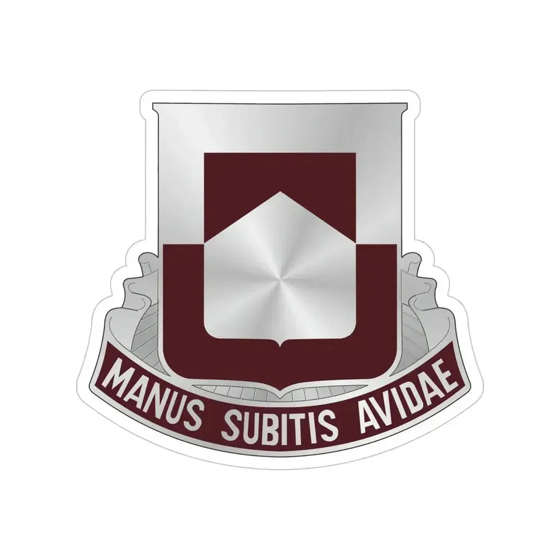 328 Medical Battalion (U.S. Army) Transparent STICKER Die-Cut Vinyl Decal 6 Inch - The Sticker Space