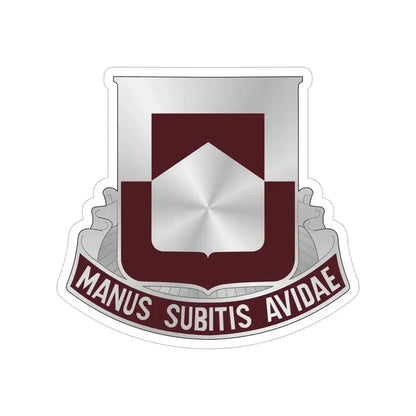 328 Medical Battalion (U.S. Army) Transparent STICKER Die-Cut Vinyl Decal 6 Inch - The Sticker Space