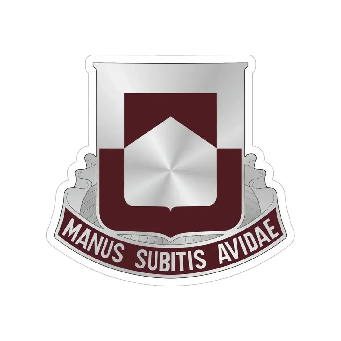 328 Medical Battalion (U.S. Army) Transparent STICKER Die-Cut Vinyl Decal 6 Inch - The Sticker Space