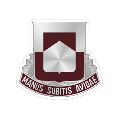 328 Medical Battalion (U.S. Army) Transparent STICKER Die-Cut Vinyl Decal 6 Inch - The Sticker Space