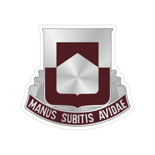 328 Medical Battalion (U.S. Army) Transparent STICKER Die-Cut Vinyl Decal 6 Inch - The Sticker Space