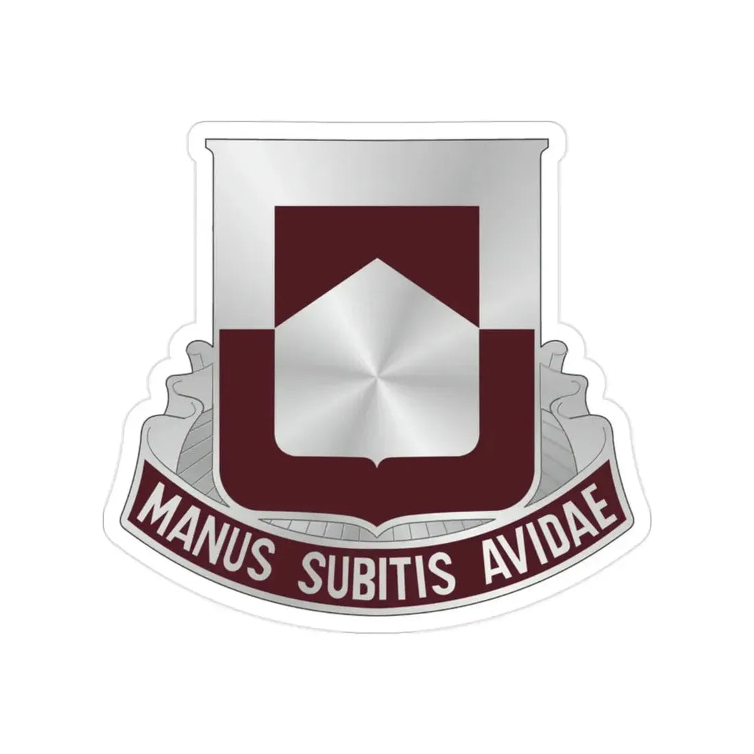 328 Medical Battalion (U.S. Army) Transparent STICKER Die-Cut Vinyl Decal - The Sticker Space