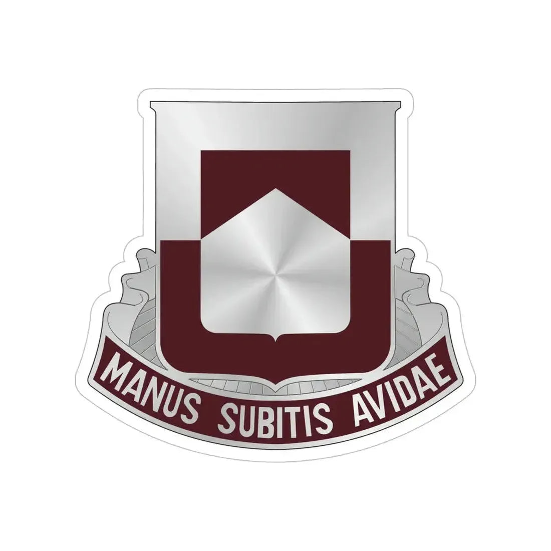 328 Medical Battalion (U.S. Army) Transparent STICKER Die-Cut Vinyl Decal - The Sticker Space