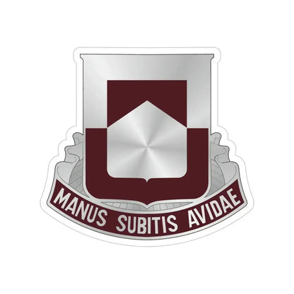 328 Medical Battalion (U.S. Army) Transparent STICKER Die-Cut Vinyl Decal - The Sticker Space