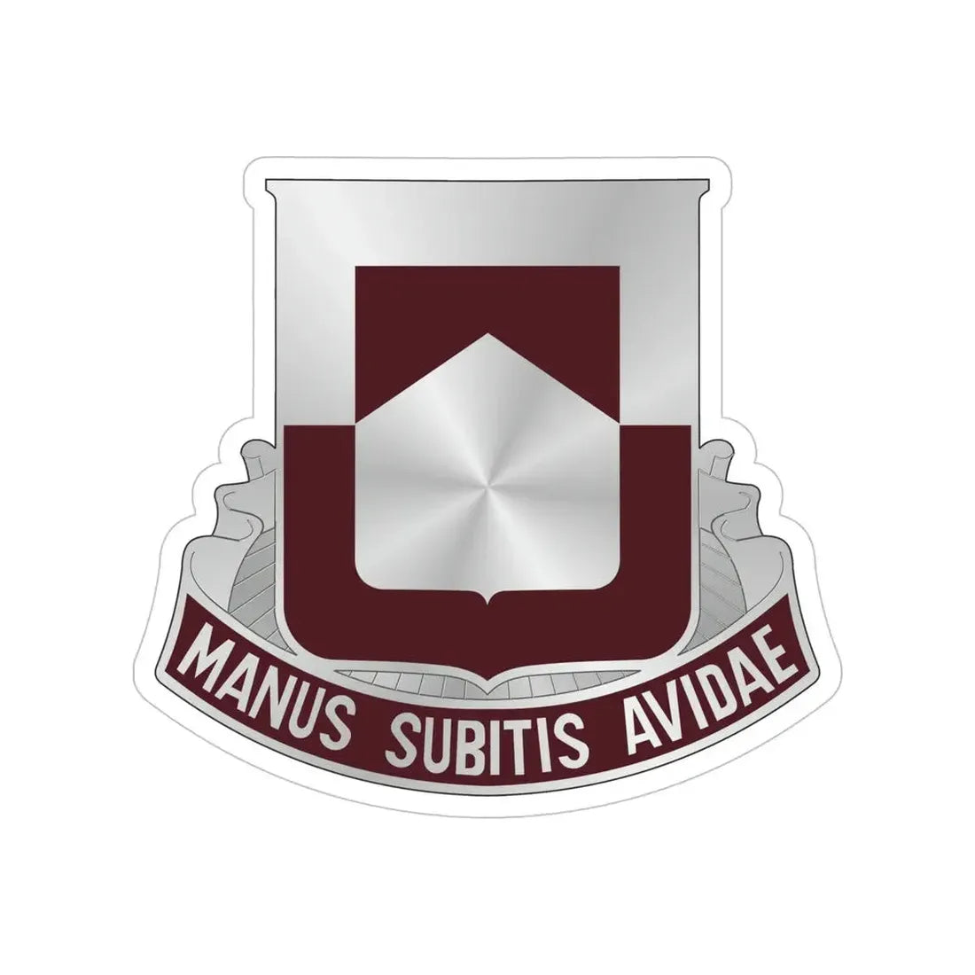 328 Medical Battalion (U.S. Army) Transparent STICKER Die-Cut Vinyl Decal - The Sticker Space