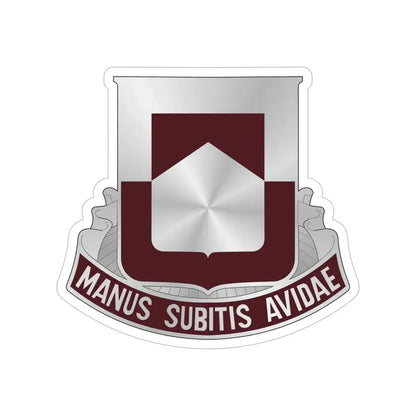 328 Medical Battalion (U.S. Army) Transparent STICKER Die-Cut Vinyl Decal - The Sticker Space