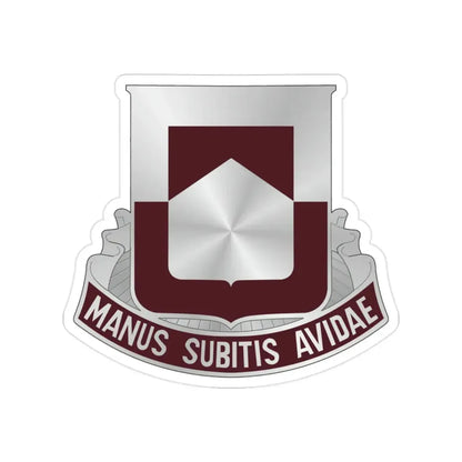 328 Medical Battalion (U.S. Army) Transparent STICKER Die-Cut Vinyl Decal - The Sticker Space