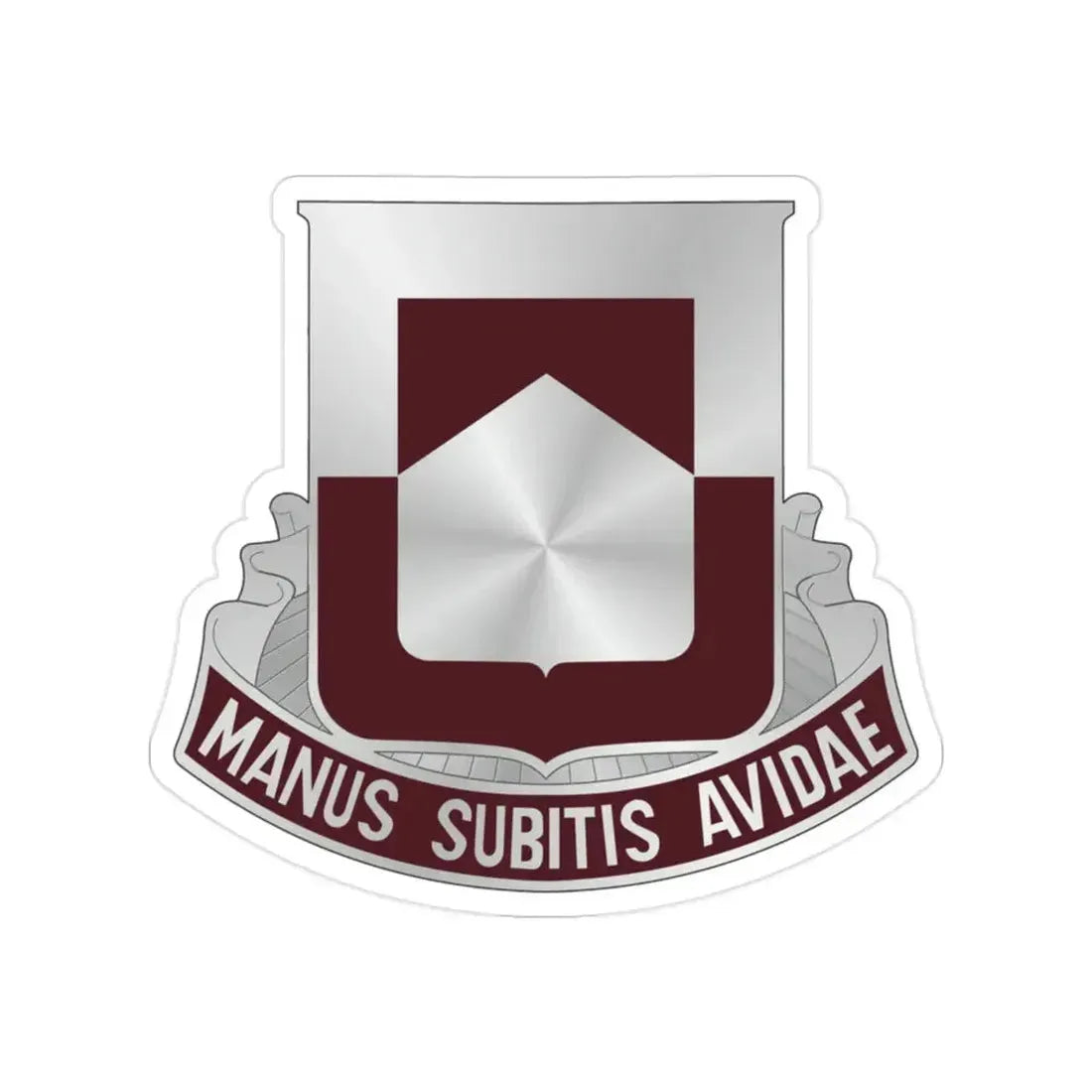 328 Medical Battalion (U.S. Army) Transparent STICKER Die-Cut Vinyl Decal - The Sticker Space