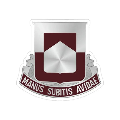 328 Medical Battalion (U.S. Army) Transparent STICKER Die-Cut Vinyl Decal - The Sticker Space