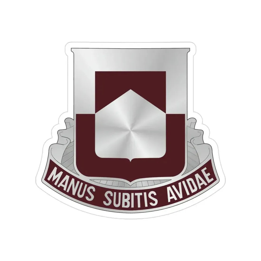 328 Medical Battalion (U.S. Army) Transparent STICKER Die-Cut Vinyl Decal - The Sticker Space