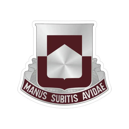 328 Medical Battalion (U.S. Army) Transparent STICKER Die-Cut Vinyl Decal - The Sticker Space