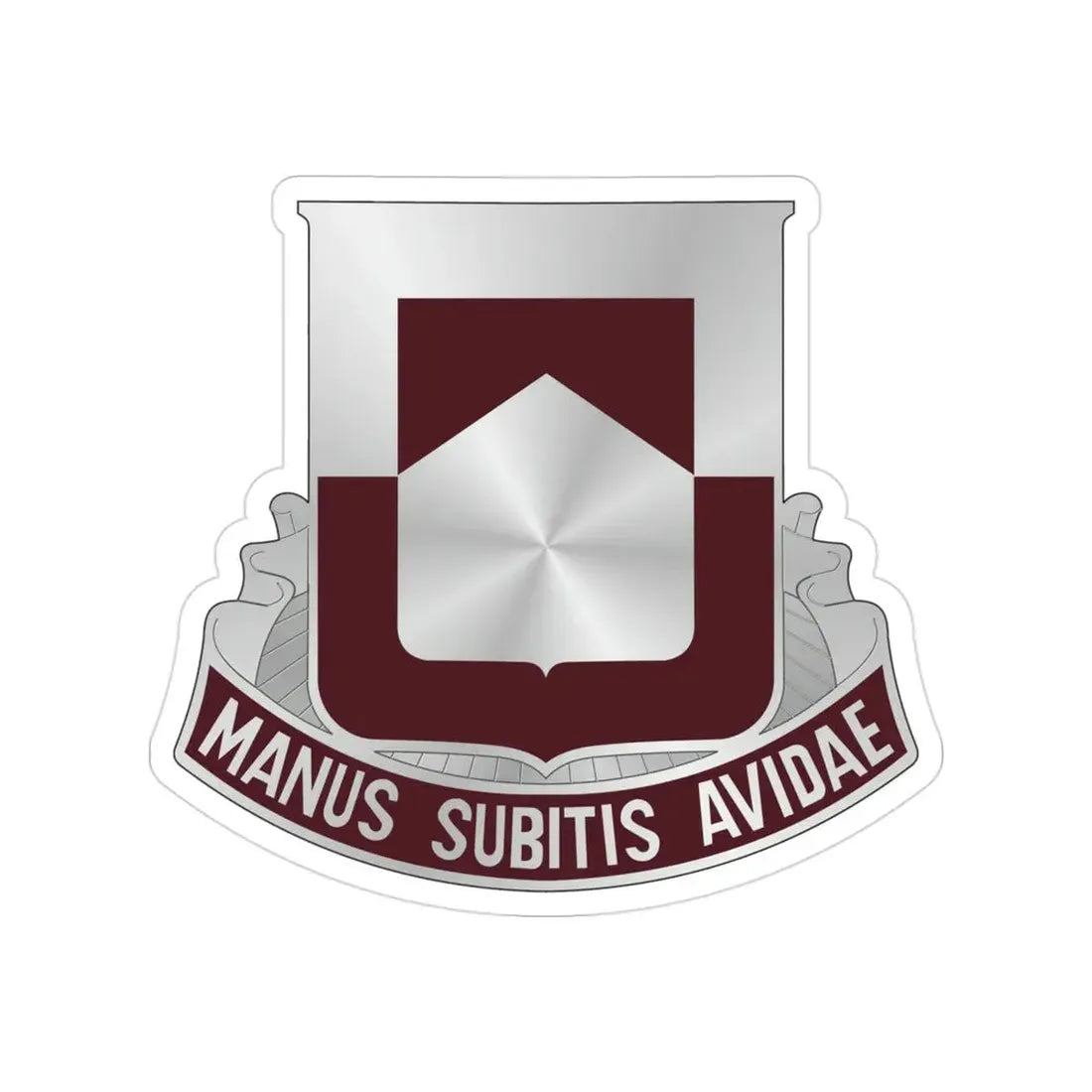 328 Medical Battalion (U.S. Army) Transparent STICKER Die-Cut Vinyl Decal - The Sticker Space