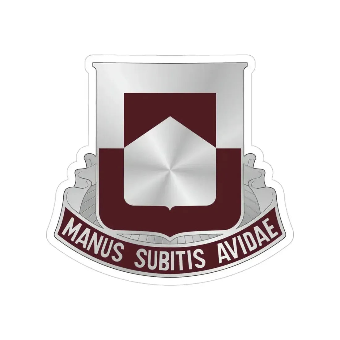 328 Medical Battalion (U.S. Army) Transparent STICKER Die-Cut Vinyl Decal - The Sticker Space