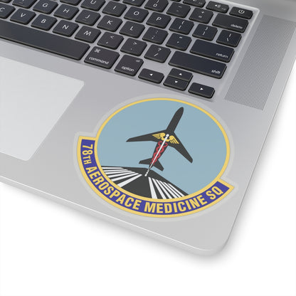 78th Aerospace Medicine Squadron (U.S. Air Force) STICKER Vinyl Kiss-Cut Decal