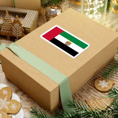 Flag of the President of the United Arab Emirates (United Arab Emirates) STICKER Vinyl Kiss-Cut Decal