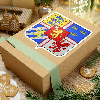 Armoiries Eric de Poméranie roi de Danemark (Denmark) (Coat of Arms) STICKER Vinyl Kiss-Cut Decal