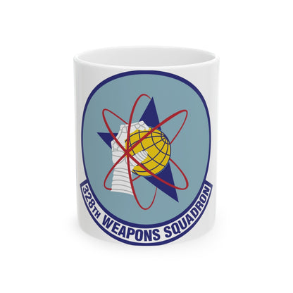 328th Weapons Squadron (U.S. Air Force) White Coffee Mug-11oz-The Sticker Space